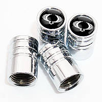 Ковпачки на ніпель для СсангЙонг Alitek Long Silver Ssangyong, 4 шт.