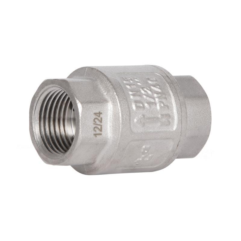 Зворотний клапан Thermo Alliance Standart з латунним штоком 1/2"ВВ посилений TAS246W15, фото 1