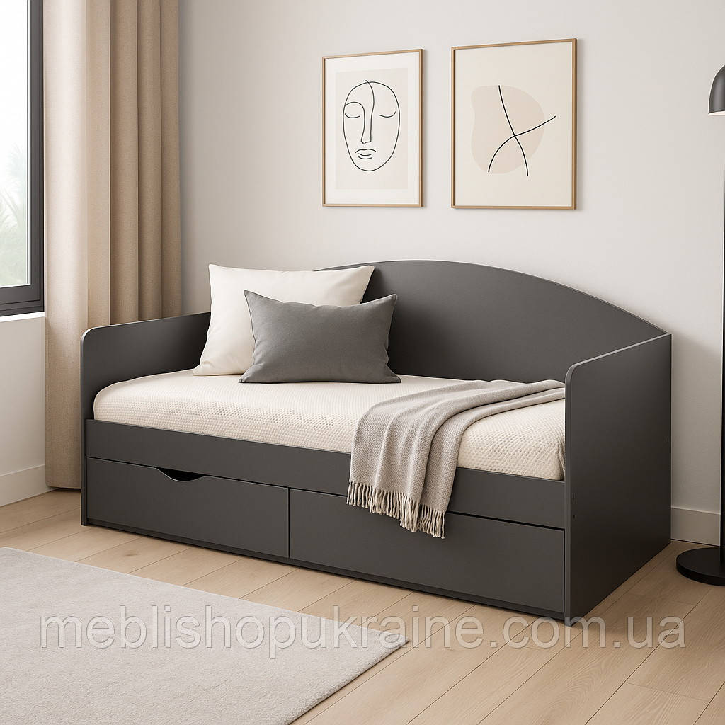 Ліжко-софа з висувними шухлядами. Спальне місце 90х190 см., фото 1