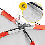 Намет пляжний 4FIZJO 200 x 115 см Grey (P-5905973401449), фото 4