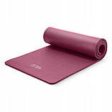 Килимок (мат) спортивний 4FIZJO NBR 180 x 60 x 1 см для йоги та фітнесу Burgundy (P-5905973406703), фото 4