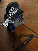 Dior Lady D-Joy Mikro Bag Total Black [оригінальна коробка]