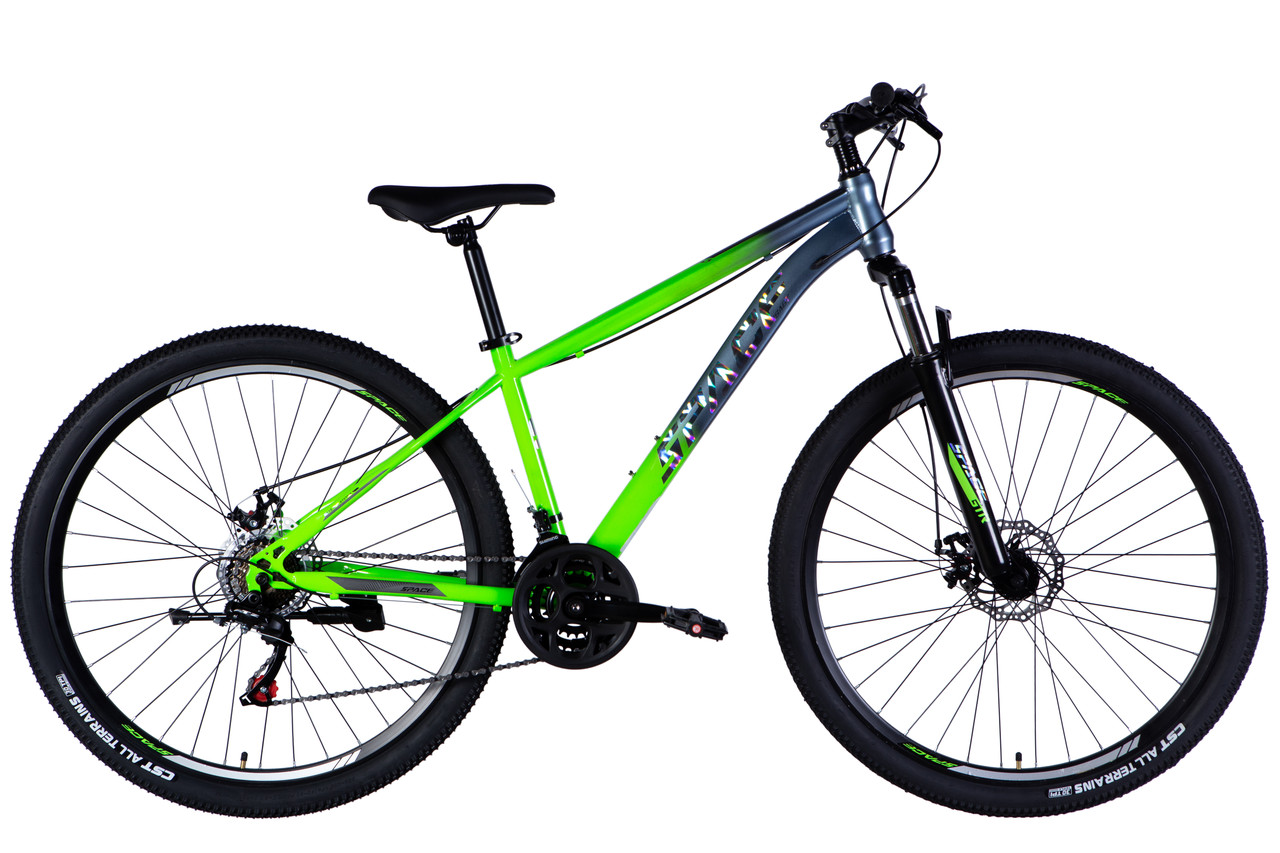 Велосипед ST 29" SPACE MARS DD FR рама-16" зелено-сріблястий 2025, фото 1