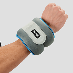 Обважнювачі York Fitness Soft для рук і ніг 2х2кг сірий smart