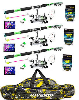 Набір на донну рибалку Advanced 60-120г 3,6 м Котушка Eclipse CTR 4000