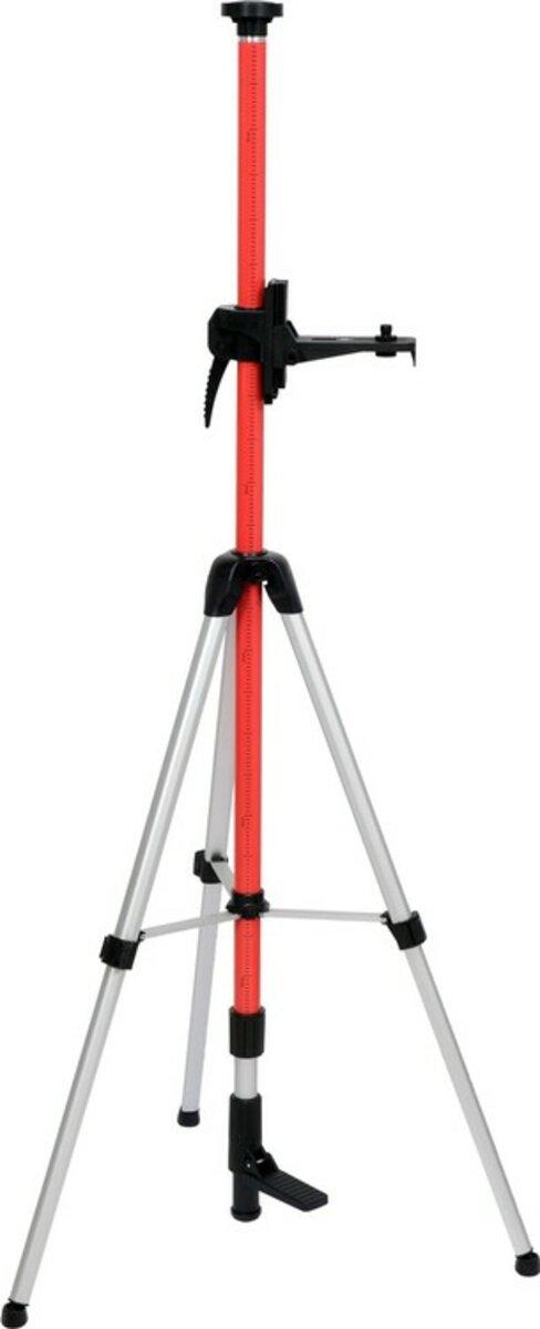 Жердина з триногою для лазерних рівнів складана YATO кріплення 5/8", макс. висота- 370 см [4], фото 1