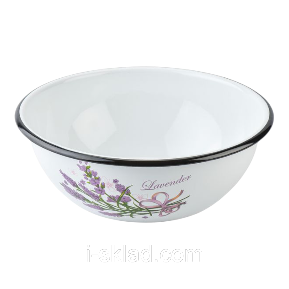 Миска Idilia 1,5 л 0308/2 Бузковий букет лаванди