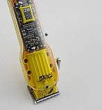 Машинка для стрижки волосся бездротова DSP 90460 Green-Yellow, фото 9