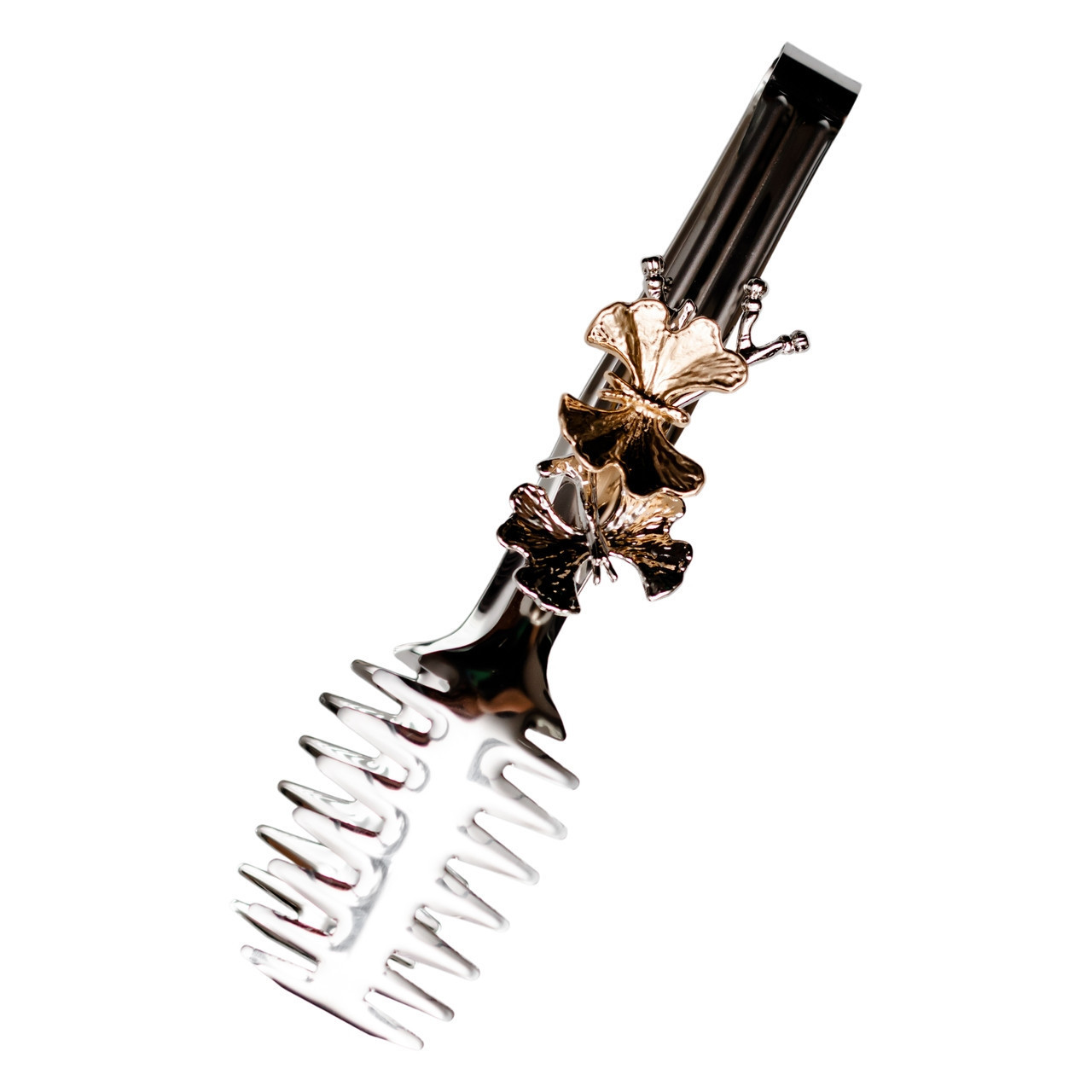 Щипці кухонні металеві 21×4 (см) кулінарні щипці для м'яса, риби, гриля сервірувальні щипці HP-8-61, фото 1