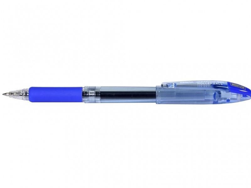 Ручка гелева Zebra JJBZ25-BL синя 0,7 мм RollerBall синя