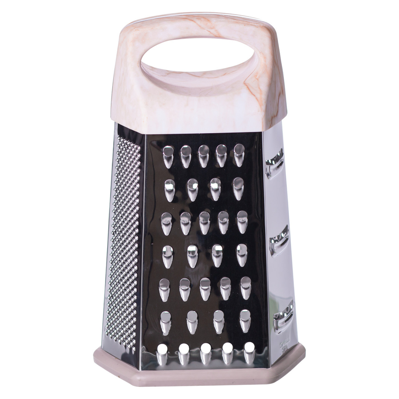 Терка шестигранна ручна для овочів і фруктів 14×12×24 (см) HP-8-7, фото 1