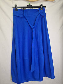 Спідниця лляна жіноча електрик міді MKNK2001/1-1