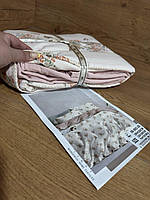 Постільна білизна муслін-жатка євро комплект постільної білизни/Жате постільна білизна