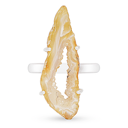 Жеода Oco з друзою срібна каблучка, 0527ЛЖ