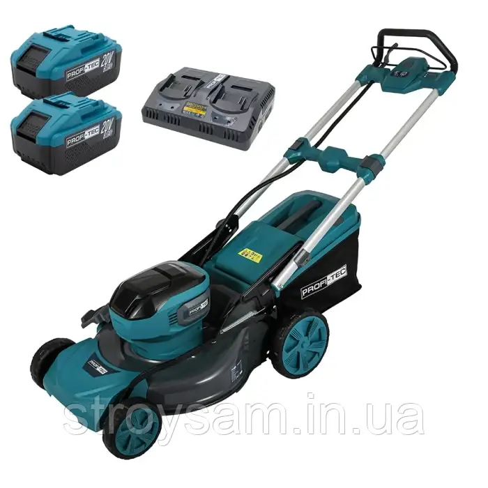 Газонокосарка акумуляторна PROFI-TEC EasyMow 51 Pro 8,0 А·год Німеччина, фото 1