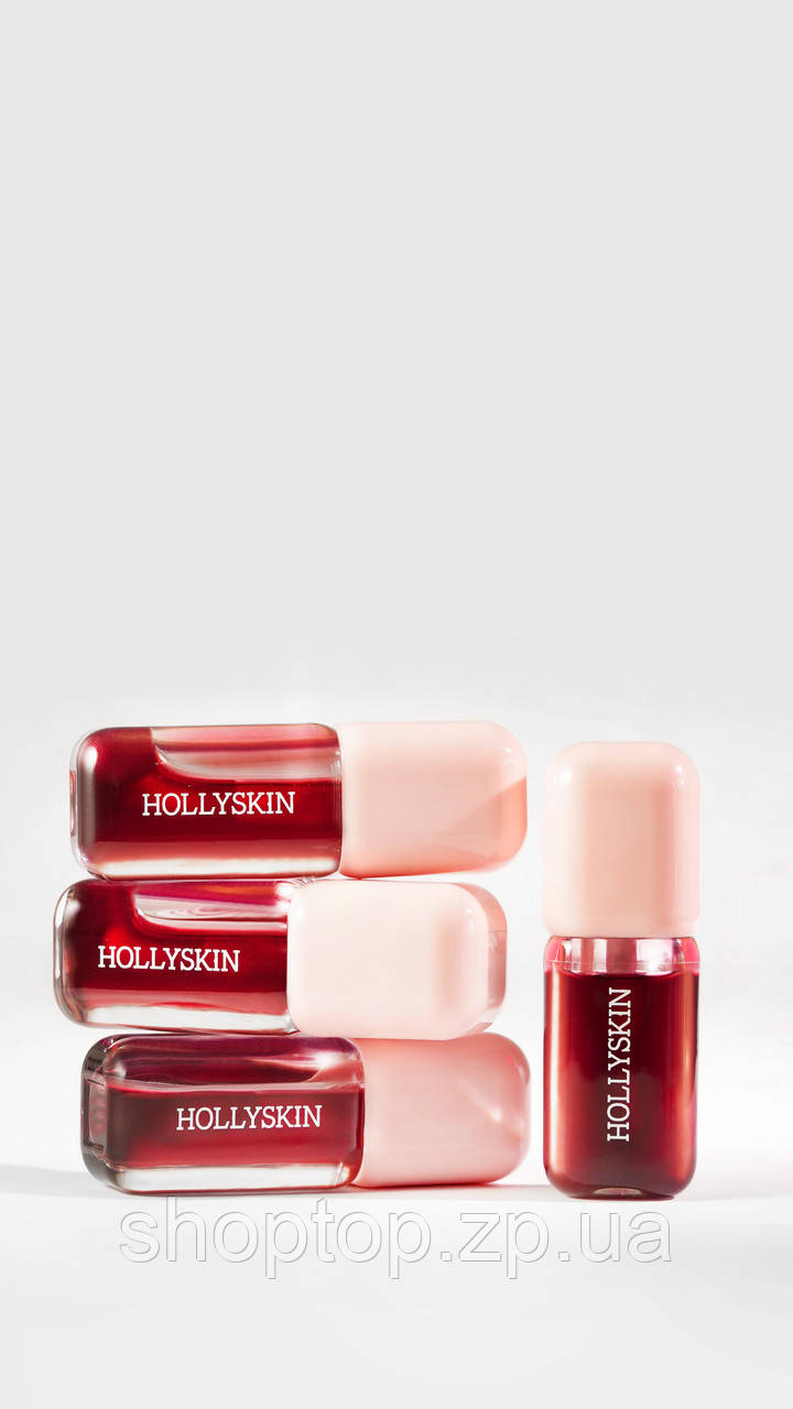 Зволожувальна олія для губ HOLLYSKIN So Lips. Peptide Lip Oil 009. Berry Sorbet, фото 1