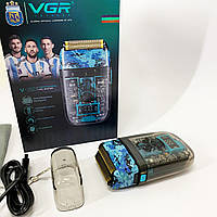 Чоловіча водонепроникна акумуляторна бритва VGR, Електробритва для ідеального гоління OY-44