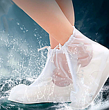 Чохли-бахіли силіконові силіконові силіконові водонепроникні чохли бахіли для взуття чоловічі S M L XL 2XL 3XL, фото 6