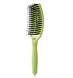 Щетка Finger Brush Care Iconic Boar&Nylon Green Pistachio, фото 2
