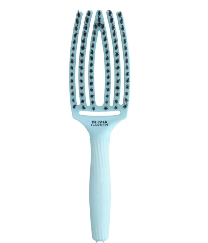 Щетка Finger Brush Care Iconic Boar&Nylon Blue Sky, фото 1
