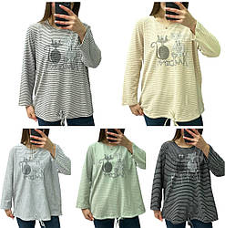 Лонгслів трикотаж розмір 52,54,56 Gisa мікс