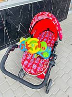 Автотренажер M 4095 UA 29см, навчальний, музика та звук (український), світло, 2 кольори, на батарейках, в коробці, 32-20-8,5см, фото 3