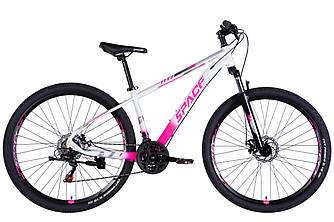 Велосипед AL 29" SPACE MERCURY DD FR рама-16" біло-рожевий 2025