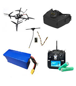 Квадрокоптери та комплектуючі