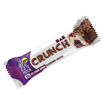 Батончик Crunch FitWin Bar ЧОРНИЧНИЙ МАФІН БЕЗ ЦУКРУ 50 г 25%