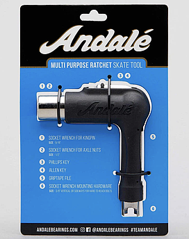 Ключ для скейта ANDALE PURPOSE RATCHET Blk