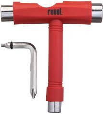 Універсальний ключ для скейтборда REVOL RED