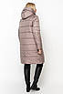 Зимова куртка жіноча великого розміру 48-62 бежевий, фото 3