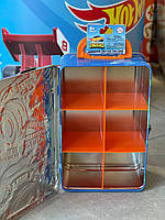 Металевий контейнер для зберігання машинок серії "Monster Trucks" Hot Wheels HWCC21 на 6 машинок, розміром 29/17/11,2см., фото 4