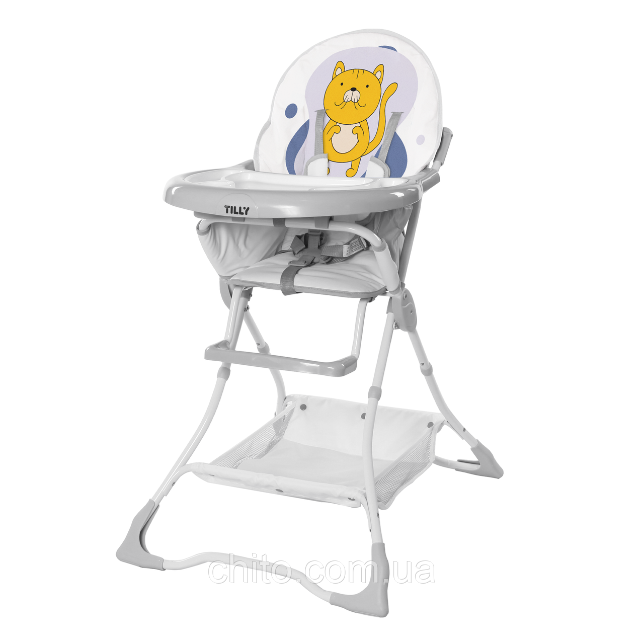 Стільчик для годування TILLY Buddy T-633/2 Lilac Cat, фото 1