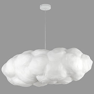 Люстра-підвіс 90см ХМАРИНКА із тканини на 5 ламп (805-8001-1), фото 2