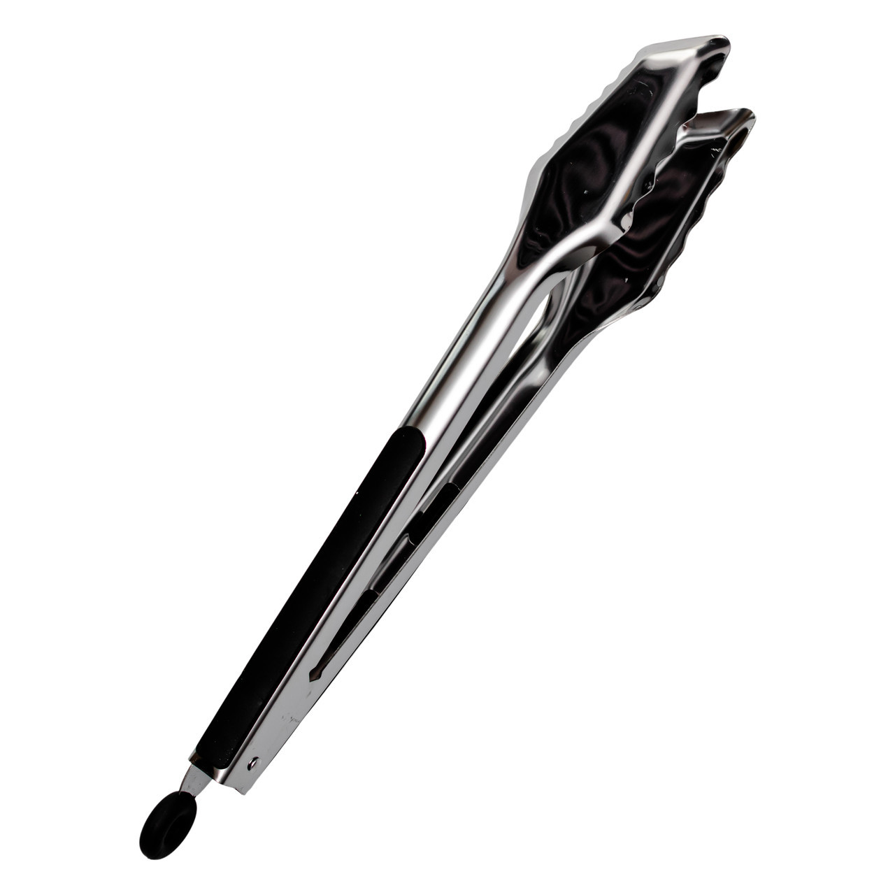 Щипці кухонні металеві 34×4.5 (см) кулінарні щипці для м'яса, риби, гриля кухарські щипці HP-8-66, фото 1