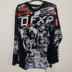 Джерсі для моток кросу Ofxr Pro black white розмір L