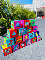 Набір м'яких кубиків "Мій світ 3в1" 18 штук МС 090601-16, фото 8