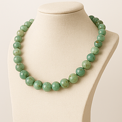 Хризопраз Ø8 намисто, 0518ОХ