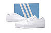 Жіночі кросівки Adidas Originals Sambarose W White Gold Взуття на літо Адідас білі повсякденні текстиль шкіра, фото 4