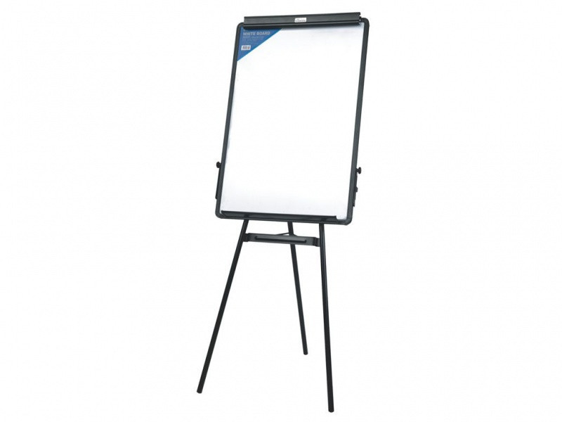 Фліпчарт Deli 7892Е 60х90 вертик, сухостир, рама алюм на тринозі (магн, марк, губка)