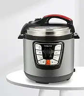 Мультиварка скороварка мультипіч Sokany SK-2401 багатофункціональна 6 л 1000 Вт