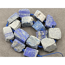 Намистини Лазурит натуральний 20*20мм