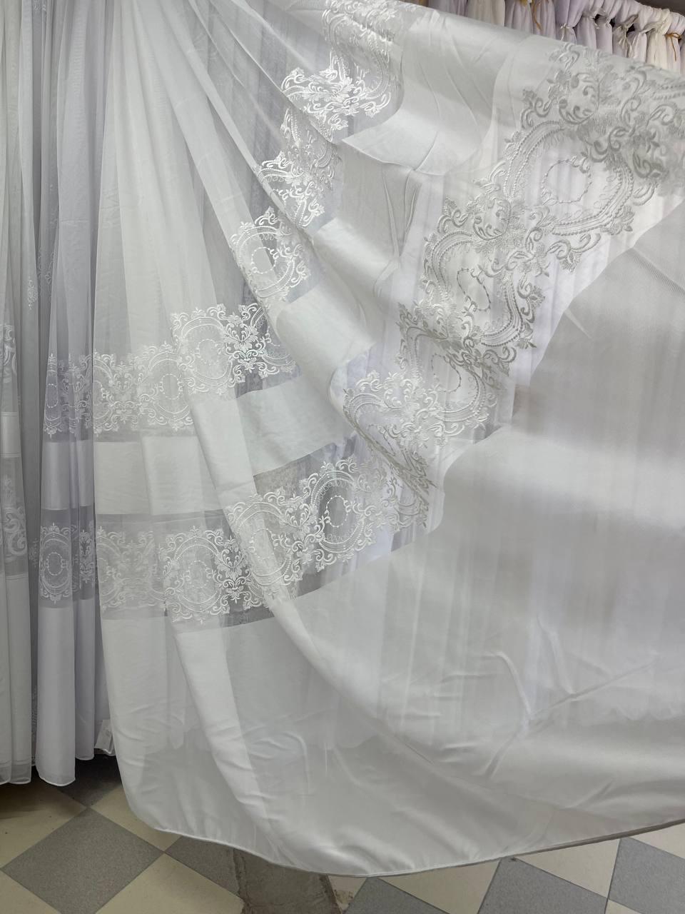 Тюль бамбук заввишки 2,8 м. айворі