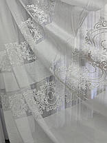 Тюль бамбук заввишки 2,8 м. айворі, фото 4