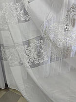 Тюль бамбук заввишки 2,8 м. айворі, фото 3