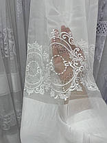 Тюль бамбук заввишки 2,8 м. айворі, фото 5