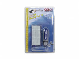 Штамп Colop C20N/1 4-х рядкова пласт. самонаборый Set Color