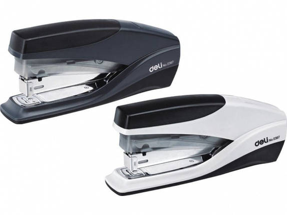 Степлер Deli 0368Е мікс №24 25л (рычажн мех-м), фото 1