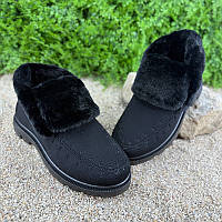 Жіночі бурки бабуші зимові Е-0020205 Чорні